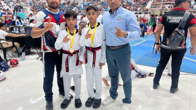 Taekwondoínes de Aguascalientes lograron 5 Medallas en Competencia Nacional