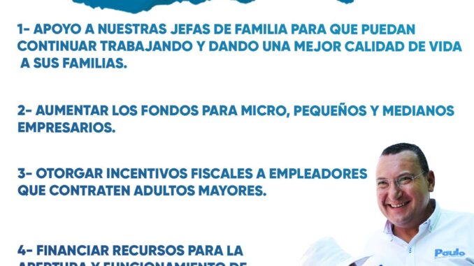 Paulo Martínez presenta Propuestas en materia de Turismo y Desarrollo Económico