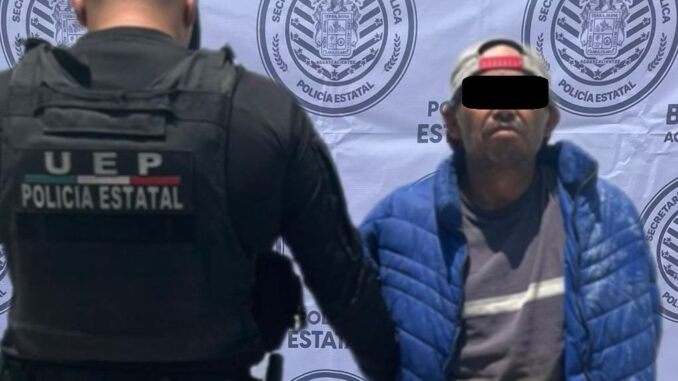 Persona detenida por posesión de droga