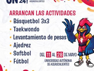 Inician las actividades de la Universiada 2024 en Aguascalientes