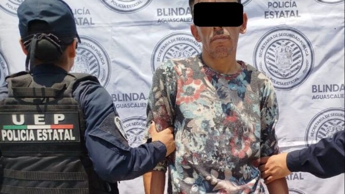 Persona detenida por posesión de droga