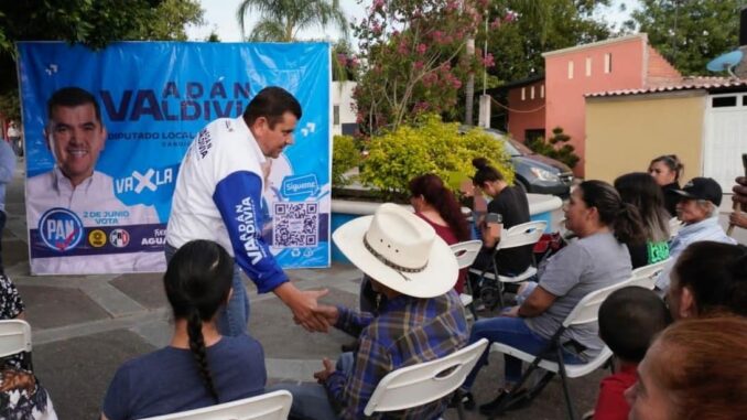 Adán Valdivia propone el Plan Maestro para reuso de agua en Calvillo
