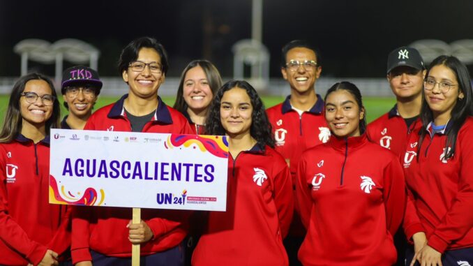 Más de 10 mil atletas den todo el país participan en la Universiada Nacional 2024 en Aguascalientes