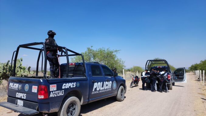 Se mantienen las acciones de seguridad en la frontera del municipio de Cosío