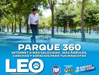 Va Leo Montañez por parques 360, con internet a más velocidad, árboles, canchas y espacios para mascotas