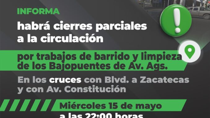 ⚠️AVISO VIAL⚠️