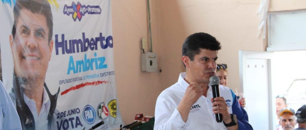Humberto Ambriz desde el Congreso apoyará a Empresarios de Aguascalientes
