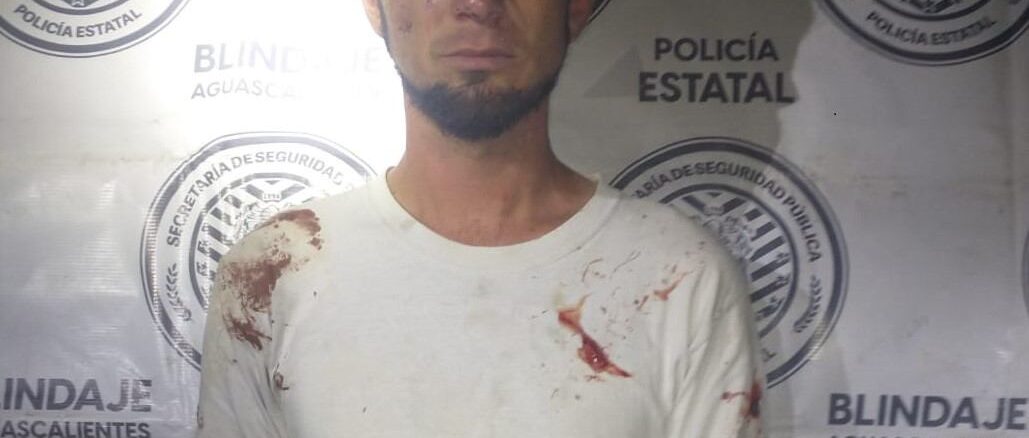Tras participar en una riña, fue detenido un sujeto con un arma blanca y droga