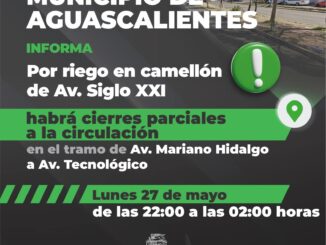 ⚠️AVISO VIAL⚠️