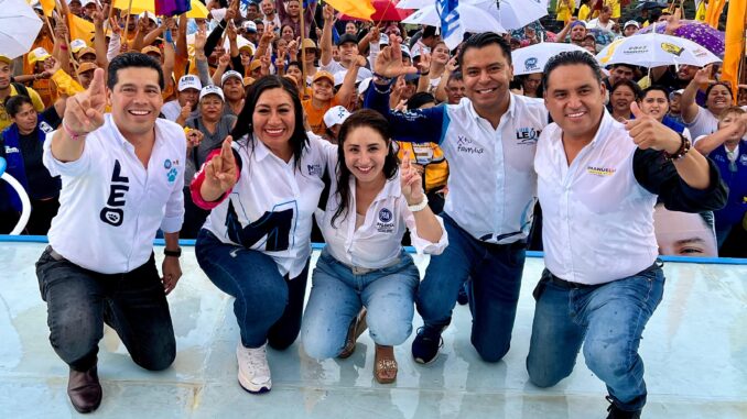 Luis León concluye Campaña y pide voto de confianza a las y los ciudadanos del distrito 15