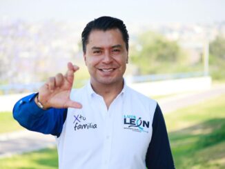 Luis León llama a salir a votar este 2 de junio para impulsar la Seguridad y Economía de Aguascalientes y México