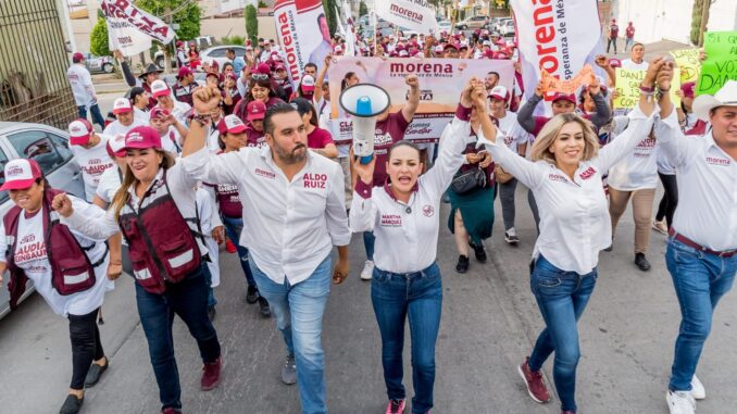 “Evitemos que la educación cívica con respecto a la democracia siga siendo la permanencia de poder de quienes tienen abandonado el municipio” Martha Márquez