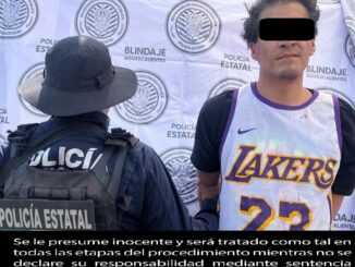 Persona detenida por portación de arma y amenazas