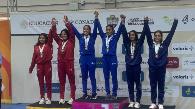 Aguascalientes suma 6 Medallas más en los Juegos Nacionales CONADE 2024