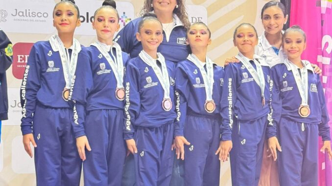 Aguascalientes triunfa en CONADE 2024: 1 Oro y 5 Bronces para natación y gimnasia rítmica