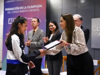 Con Becas, Gobernadora Tere Jiménez y Fundación BBVA reconocen a Primeros Lugares de Olimpiada del Conocimiento Infantil