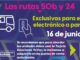 A partir del próximo domingo las Rutas 24 y 50 aceptarán únicamente pago electrónico