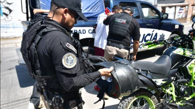 Intensifica Policìa Municipal de Aguascalientes Operativo "Barrio Seguro"
