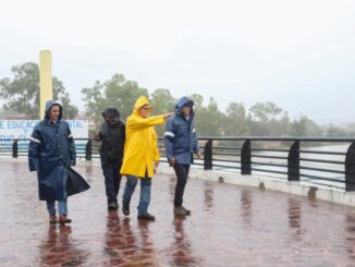 Leo Montañez permanece atento y cercano a la ciudadanía ante las primeras lluvias