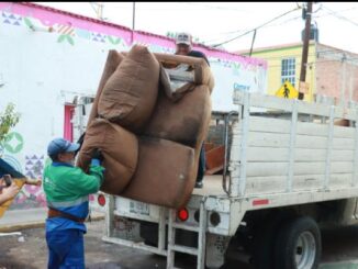 Municipio de Aguascalientes reitera el llamado ciudadano a solicitar el servicio gratuito de recolección de muebles a domicilio