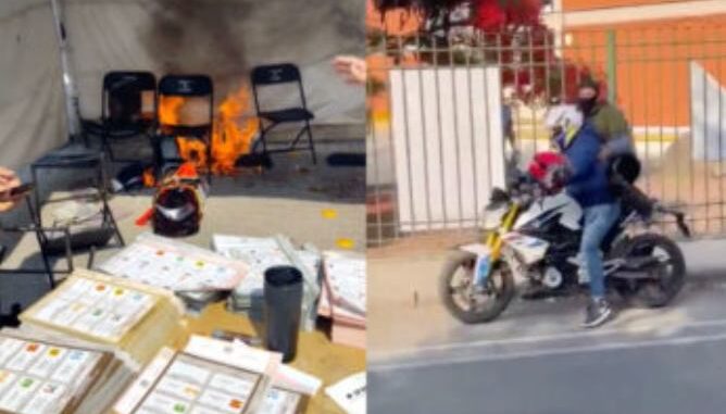 Querétaro: reportan intento de quema de casillas en dos puntos de la capital 
