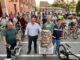 Encabeza José Juan Sánchez Barba rodada nocturna en el Día Mundial de la Bicicleta