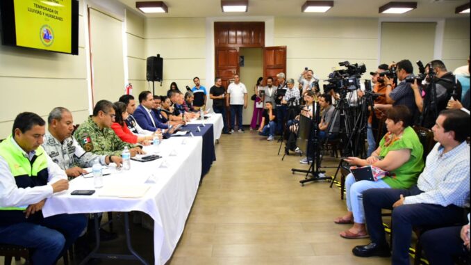 Presenta Municipio de Aguascalientes Plan de Contingencias por Temporada de lluvias y huracanes 2024