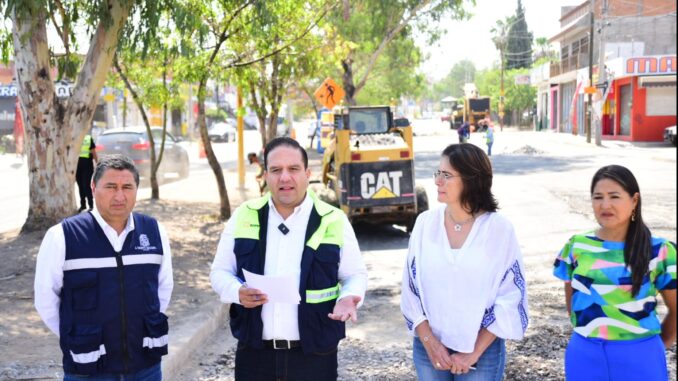 Invierte Municipio de Aguascalientes 28 MDP en la rehabilitación con concreto hidráulico de la Av. Mariano Hidalgo