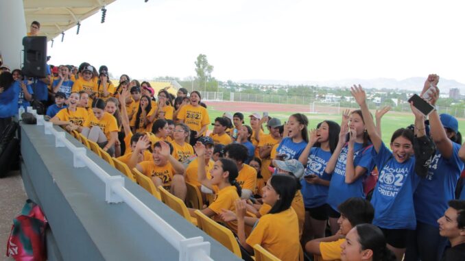 Con rally deportivo concluyen actividades estudiantes del CEM