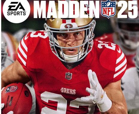 McCaffrey, de 49ers, es la portada del videojuego "Madden NFL 25"