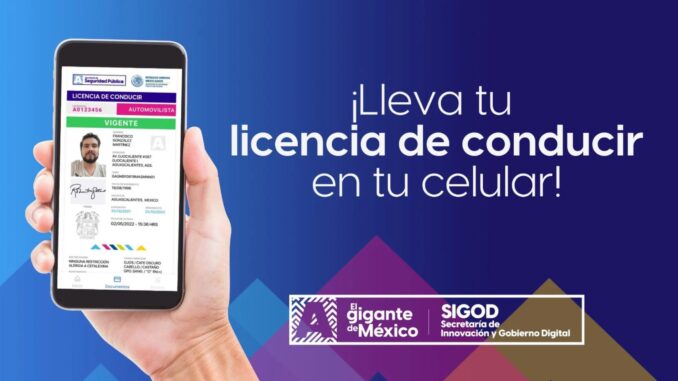 Accede a tu Licencia de Conducir Digital desde tu celular