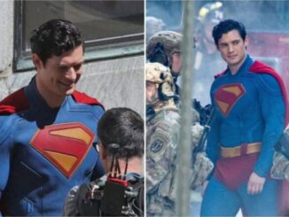 Filtran fotos del rodaje de 'Superman' con David Corenswet con el traje del superhéroe
