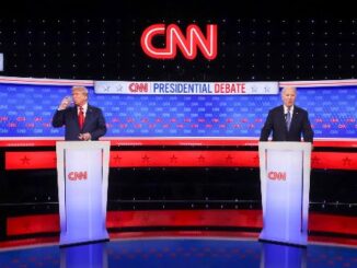 Trump, agresivo y confiado; Biden, titubeante; el debate en EE.UU.