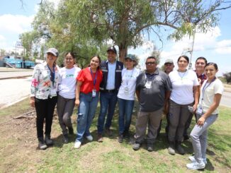 Municipio de Aguascalientes y Empresas reforestan camellones de Aguascalientes