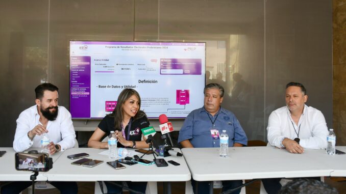 Explica IEE afectaciones al Programa de Resultados Electorales Preliminares (PREP