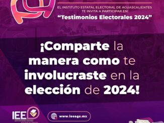 Invita IEE a ciudadanía a compartir testimonios electorales