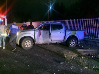 Policías Viales de Aguascalientes atienden reporte de accidente que se registró sobre Avenida Aguascalientes a la altura de Avenida Universidad