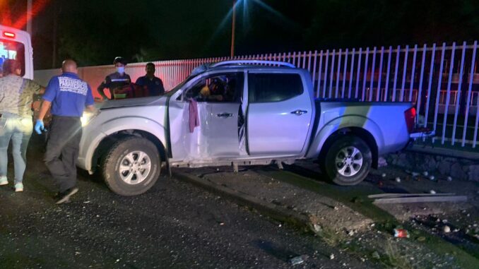 Policías Viales de Aguascalientes atienden reporte de accidente que se registró sobre Avenida Aguascalientes a la altura de Avenida Universidad