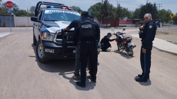 Fortalecen acciones de vigilancia a través del operativo Blindaje Aguascalientes en Tepezalá