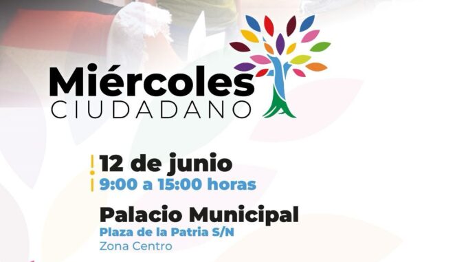 Reanudamos los Miércoles Ciudadanos en Palacio Municipal de Aguascalientes