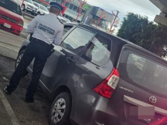 Aseguran vehículo con reporte de robo