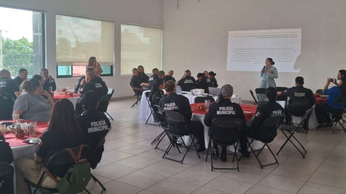 Culminan talleres de capacitación para Policías de Pabellón de Arteaga