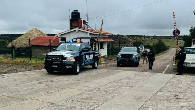 Implementa la SSPE, operativo de seguridad para Rally en La Congoja