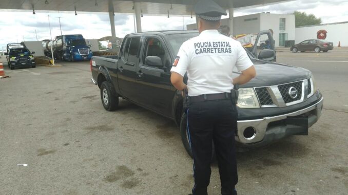 Capturan a una persona que conducía un vehículo robado