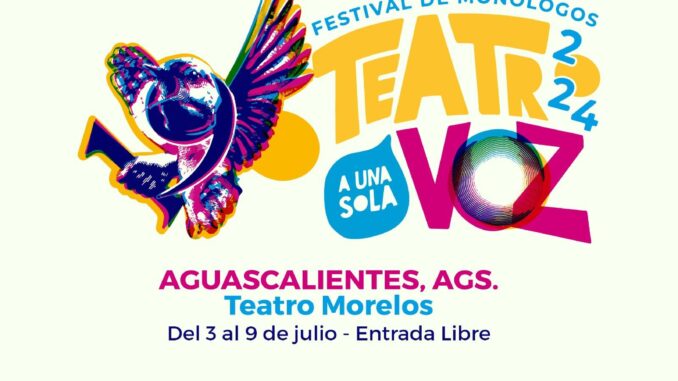 Asiste al Festival de Monólogos Teatro a una sola Voz 2024