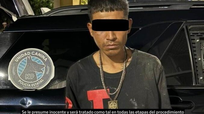 Llevaba 10 gramos de crystal y fue detenido