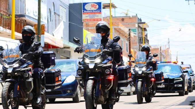 Realizan en conjunto el Operativo "Barrio Seguro" Municipio de Jesús María y Aguascalientes