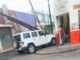 Policías Viales de Aguascalientes atendieron choque contra poste de TELMEX en la zona centro de la Ciudad