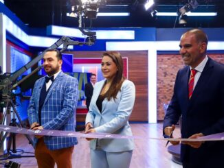 Gobernadora Tere Jiménez inaugura set de noticias en RyTA, donde se producirán Programas de Calidad para Aguascalientes