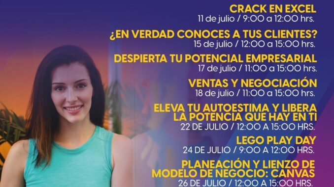 Invita Gobernadora Tere Jiménez a Empresarios y Emprendedores a Cursos gratuitos para fortalecer sus Negocios